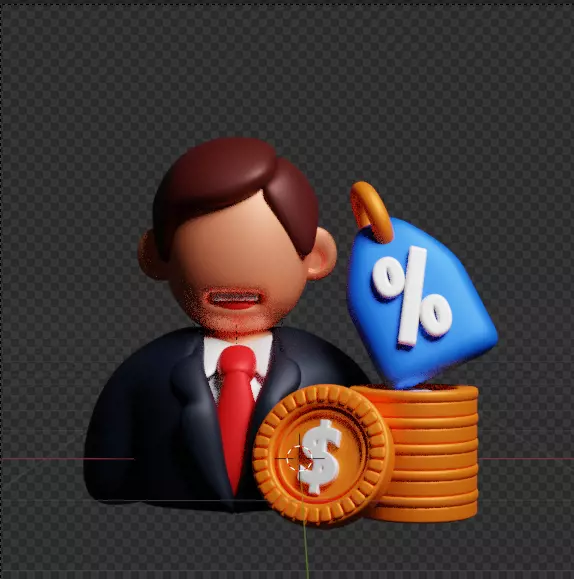 3D Business and Marketing Icon Pack 30 High Quality Illustration 3D model_49