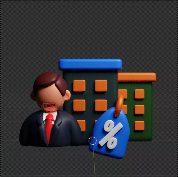 3D Business and Marketing Icon Pack 30 High Quality Illustration 3D model_25