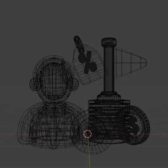 3D Business and Marketing Icon Pack 30 High Quality Illustration 3D model_119