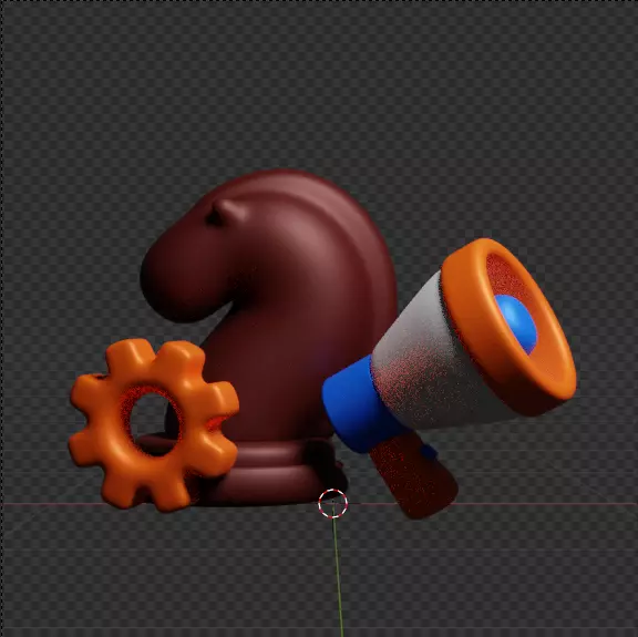 3D Business and Marketing Icon Pack 30 High Quality Illustration 3D model_85