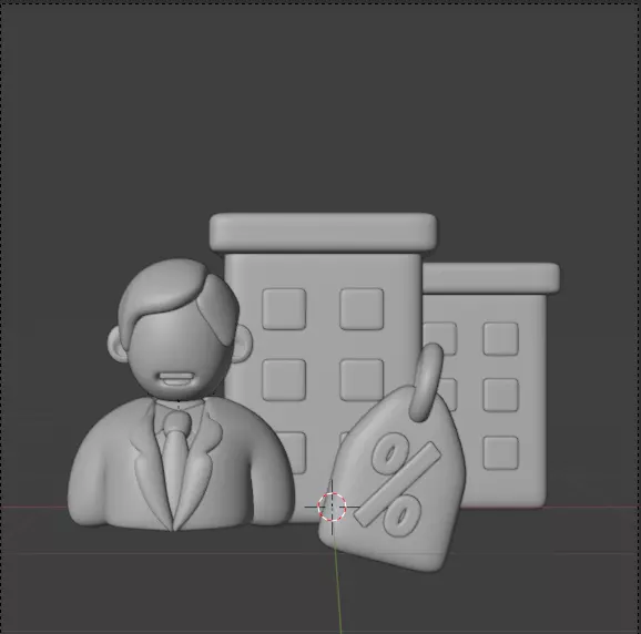 3D Business and Marketing Icon Pack 30 High Quality Illustration 3D model_22