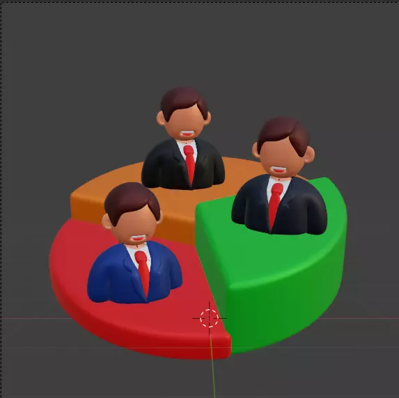 3D Business and Marketing Icon Pack 30 High Quality Illustration 3D model_40