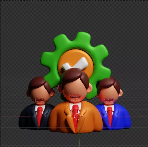 3D Business and Marketing Icon Pack 30 High Quality Illustration 3D model_65