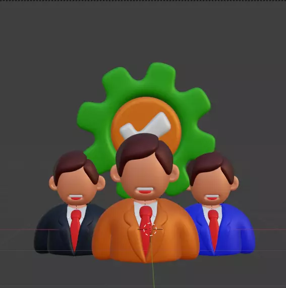 3D Business and Marketing Icon Pack 30 High Quality Illustration 3D model_64