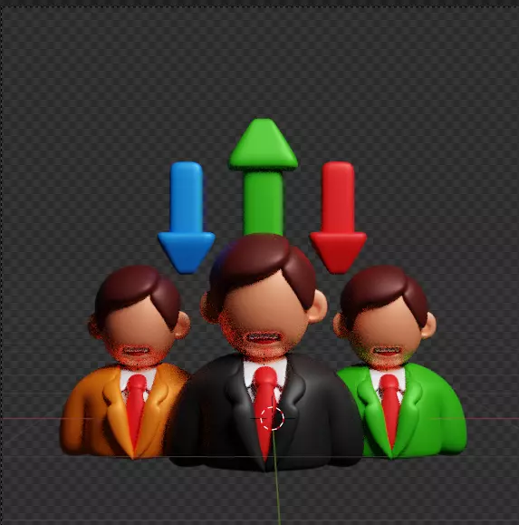 3D Business and Marketing Icon Pack 30 High Quality Illustration 3D model_69