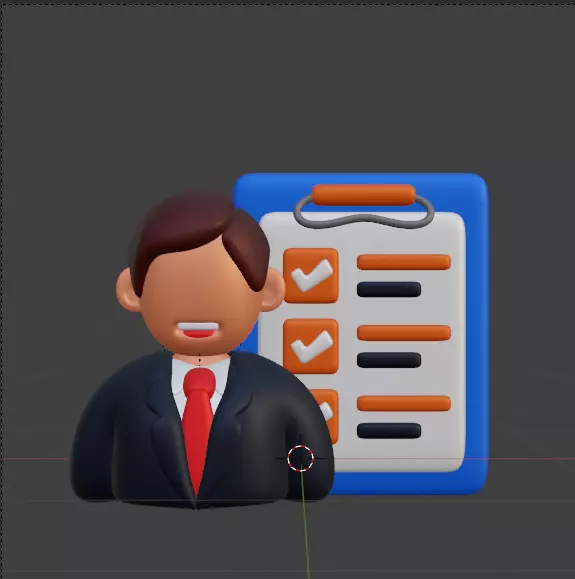 3D Business and Marketing Icon Pack 30 High Quality Illustration 3D model_32