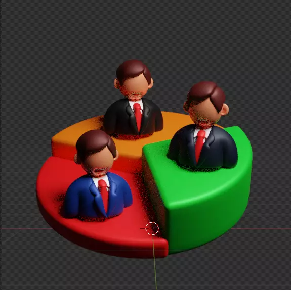 3D Business and Marketing Icon Pack 30 High Quality Illustration 3D model_41