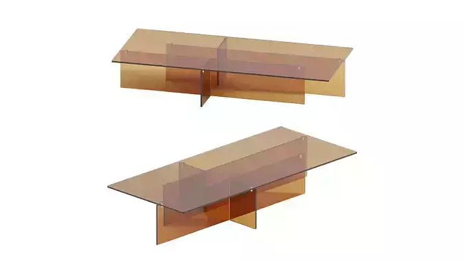 Large Glass Coffee Table Anouk W 160 Westwing