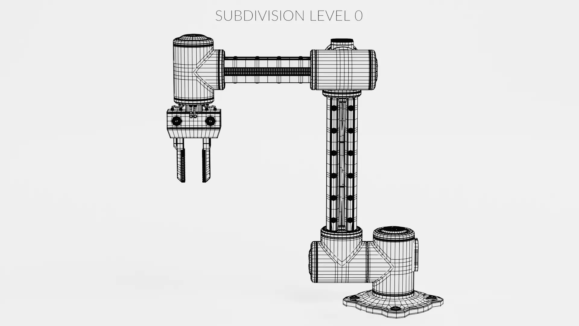 -Robotic Arm V1- 3D model_11