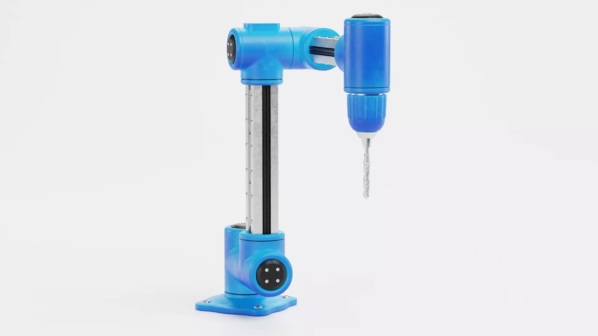 -Robotic Arm V3 with Drill- 3D model_7