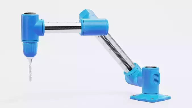 -Robotic Arm V3 with Drill-