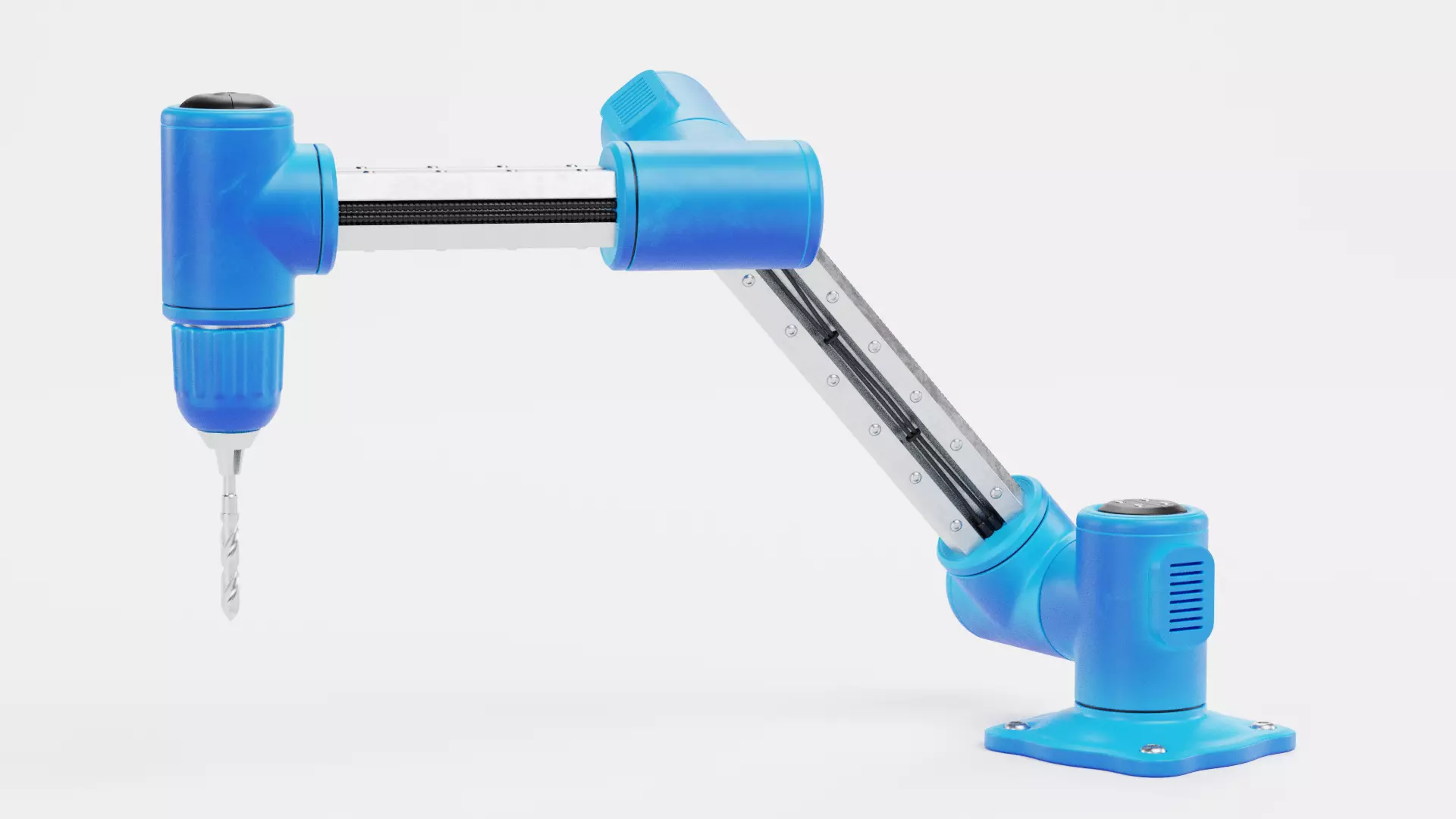 -Robotic Arm V3 with Drill- 3D model_0