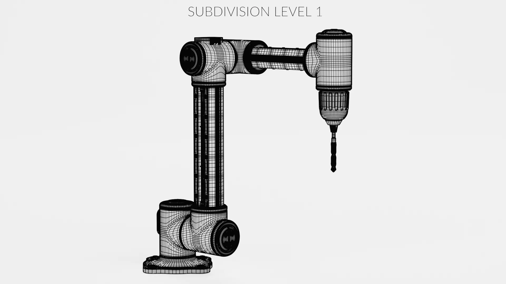 -Robotic Arm V3 with Drill- 3D model_16