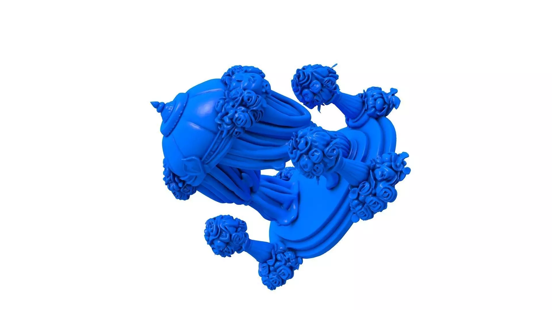 Wedding Stage -  Indian Wedding Stage 3D print model_2