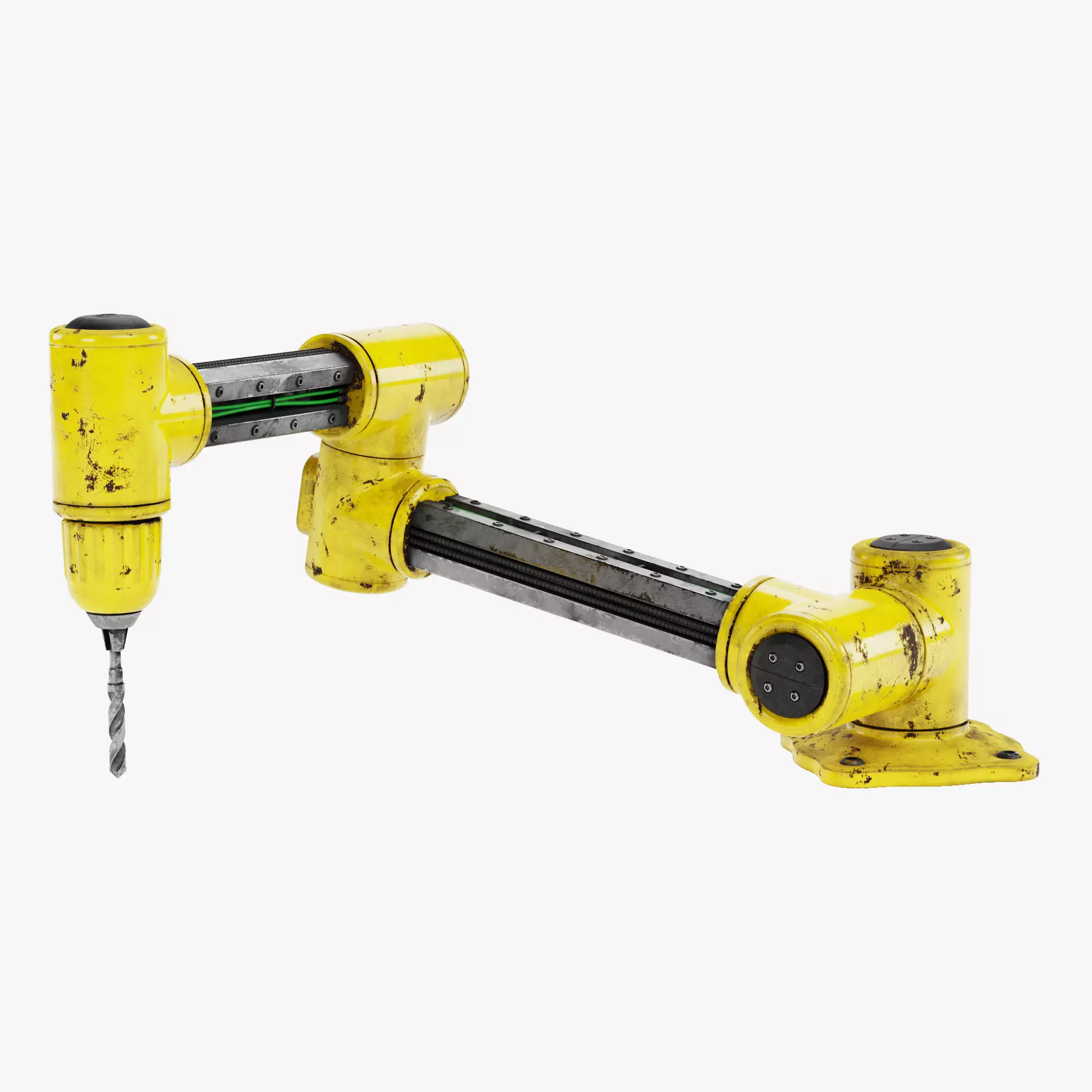 -Used Robotic Arm with Drill V6- 3D model_16