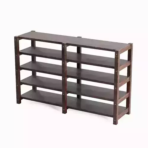 Long Pottery Shelf 01