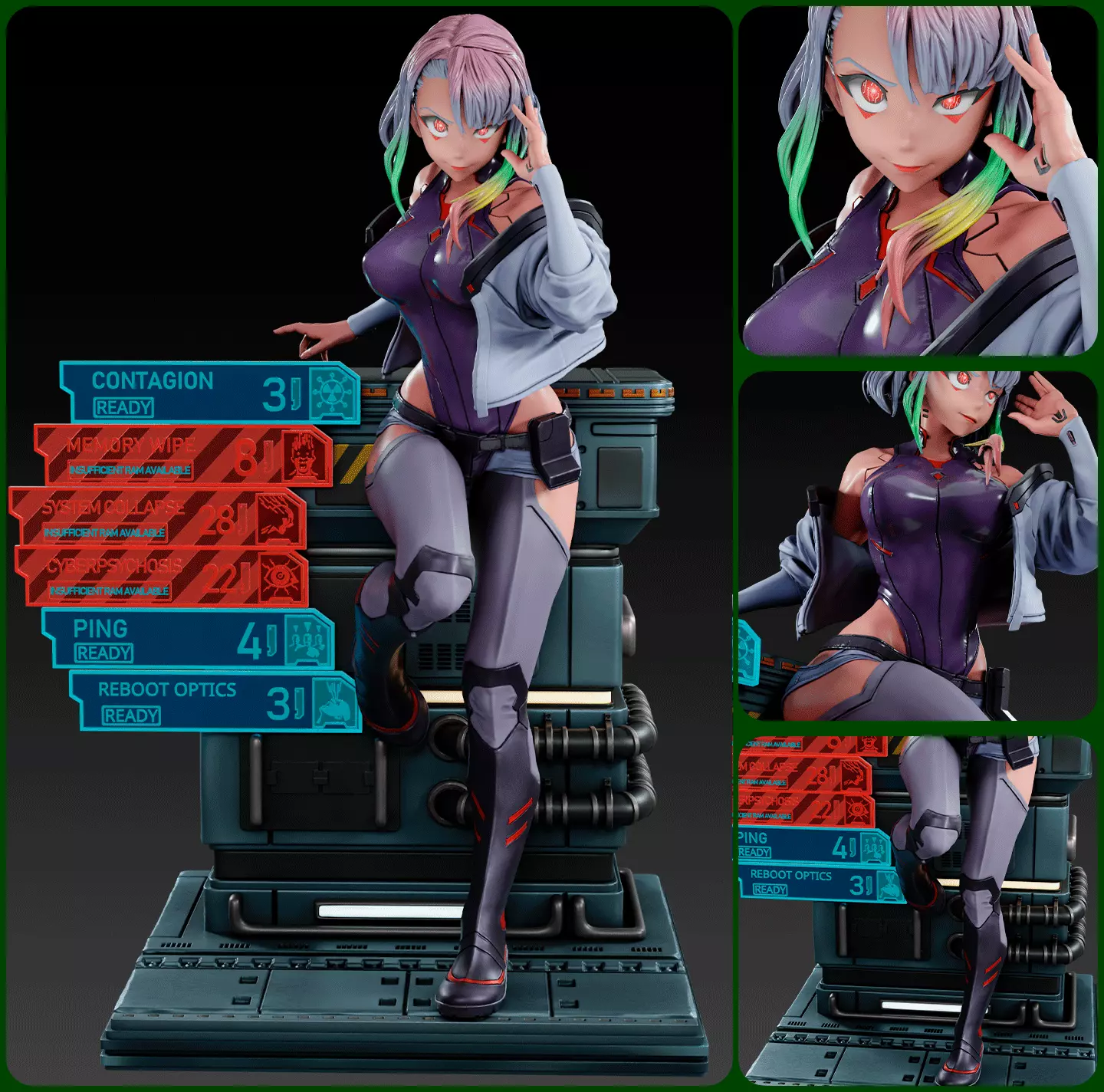 Lucy - Cyberpunk edgerunners 3D print model