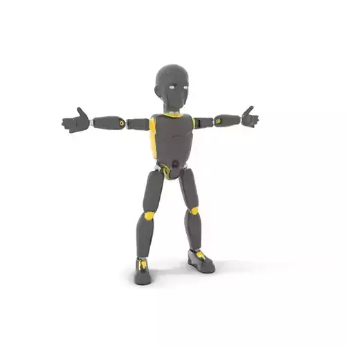 Tech Dummy Black model pack