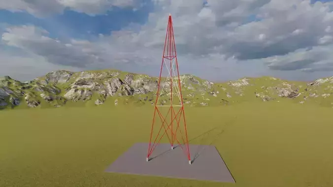 3D Telecom Towers Collection
