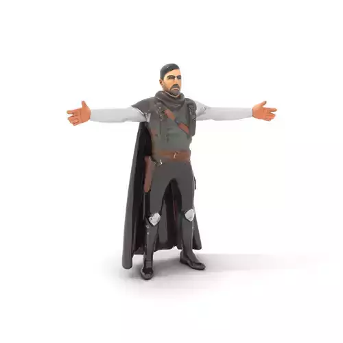 Medieval Warrior Attire model pack