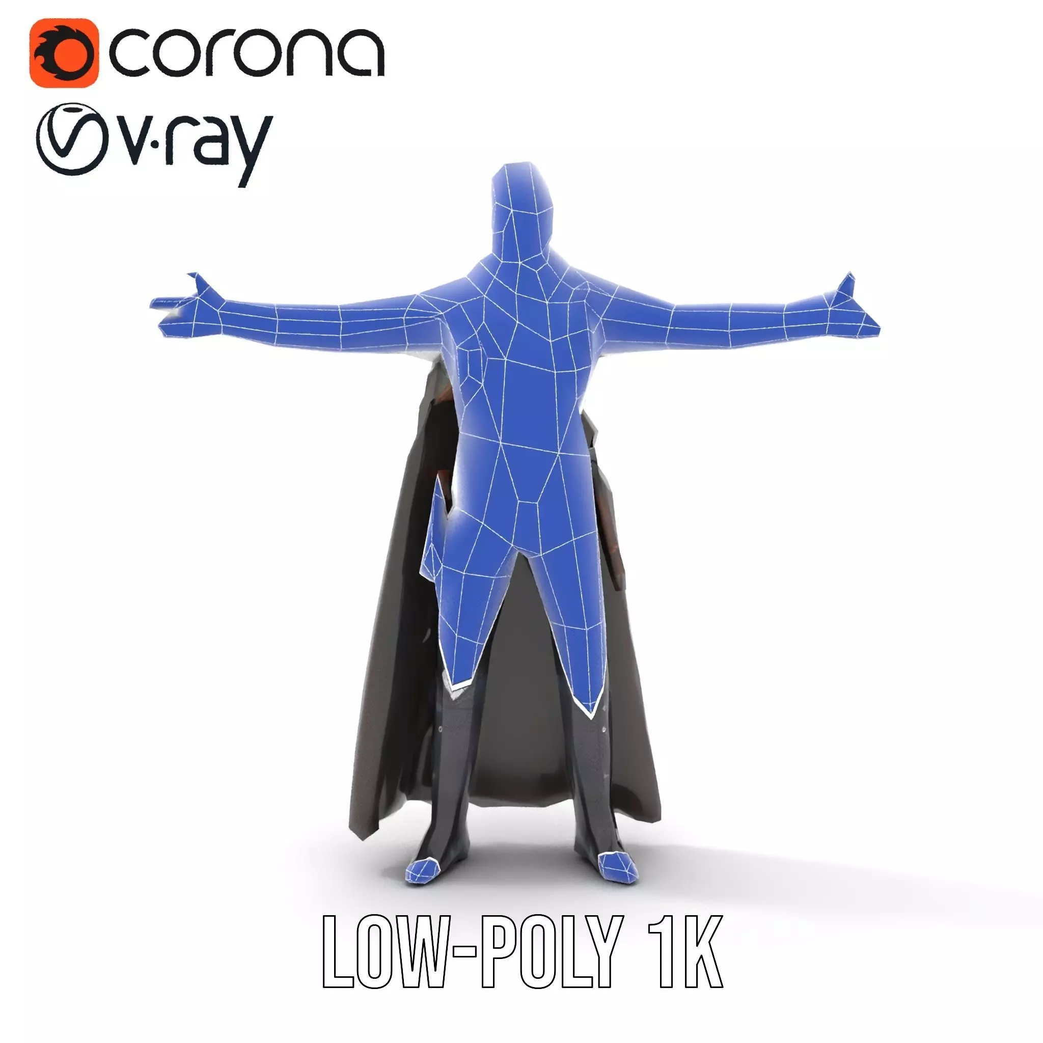 Medieval Warrior Attire model pack Low-poly 3D model_12