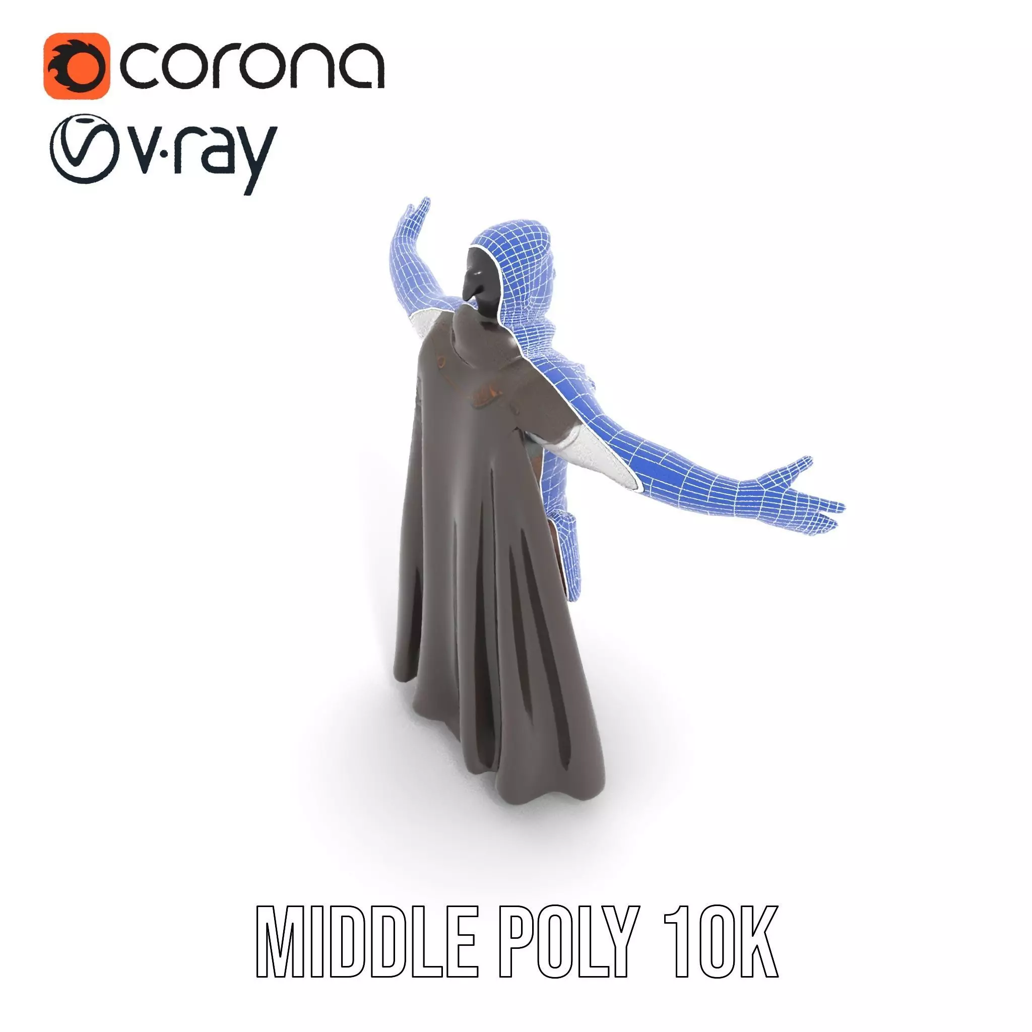 Medieval Warrior Attire model pack Low-poly 3D model_30