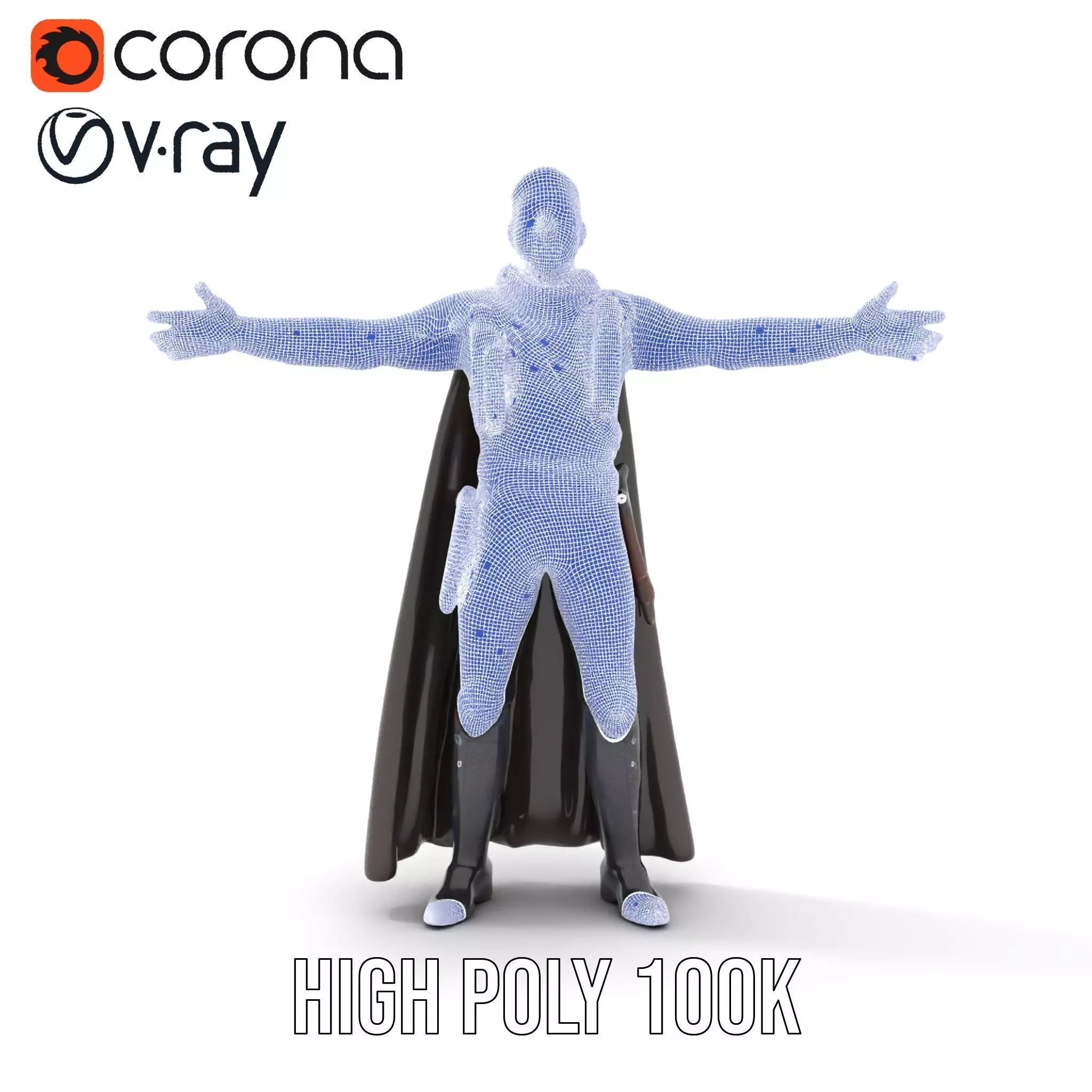 Medieval Warrior Attire model pack Low-poly 3D model_13