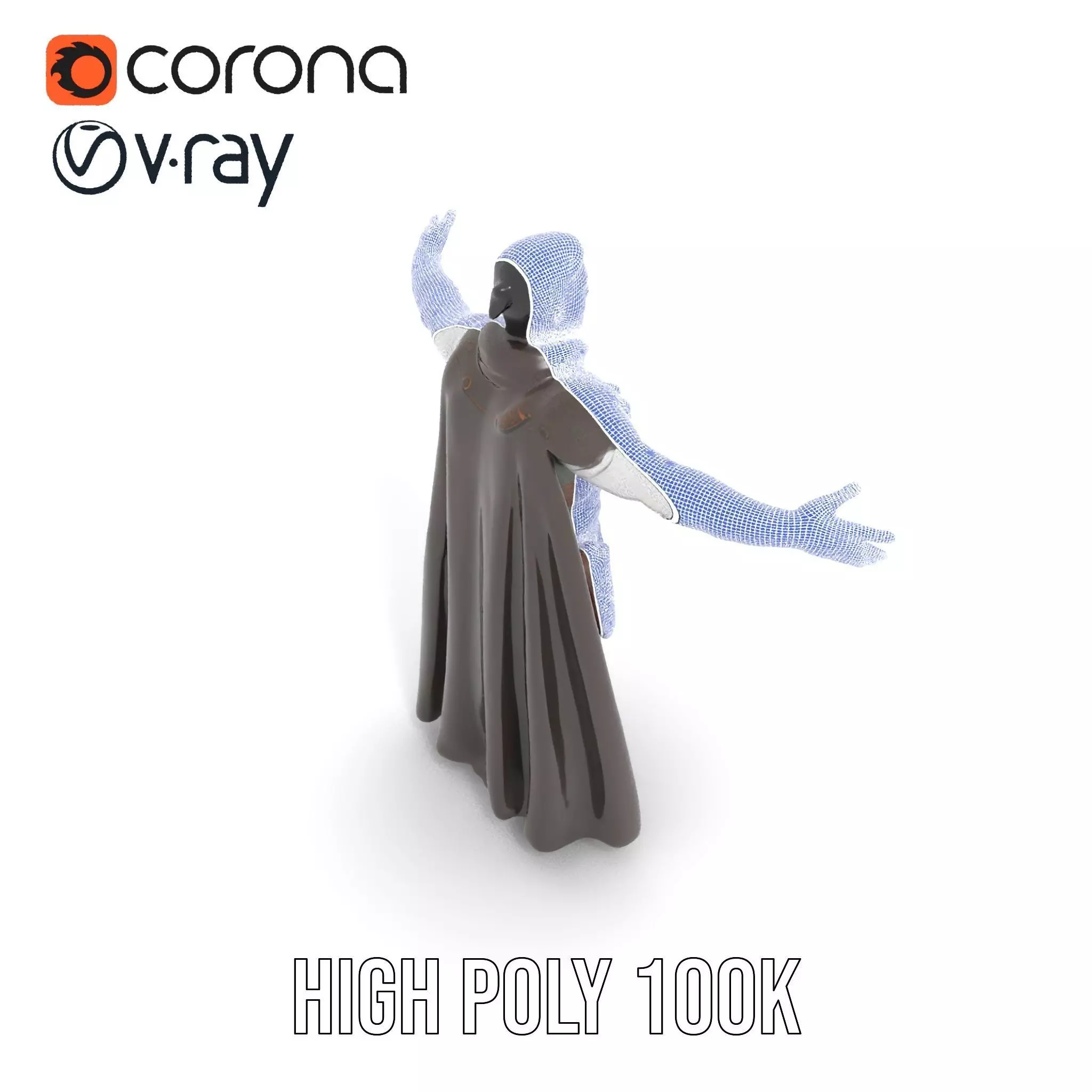 Medieval Warrior Attire model pack Low-poly 3D model_32