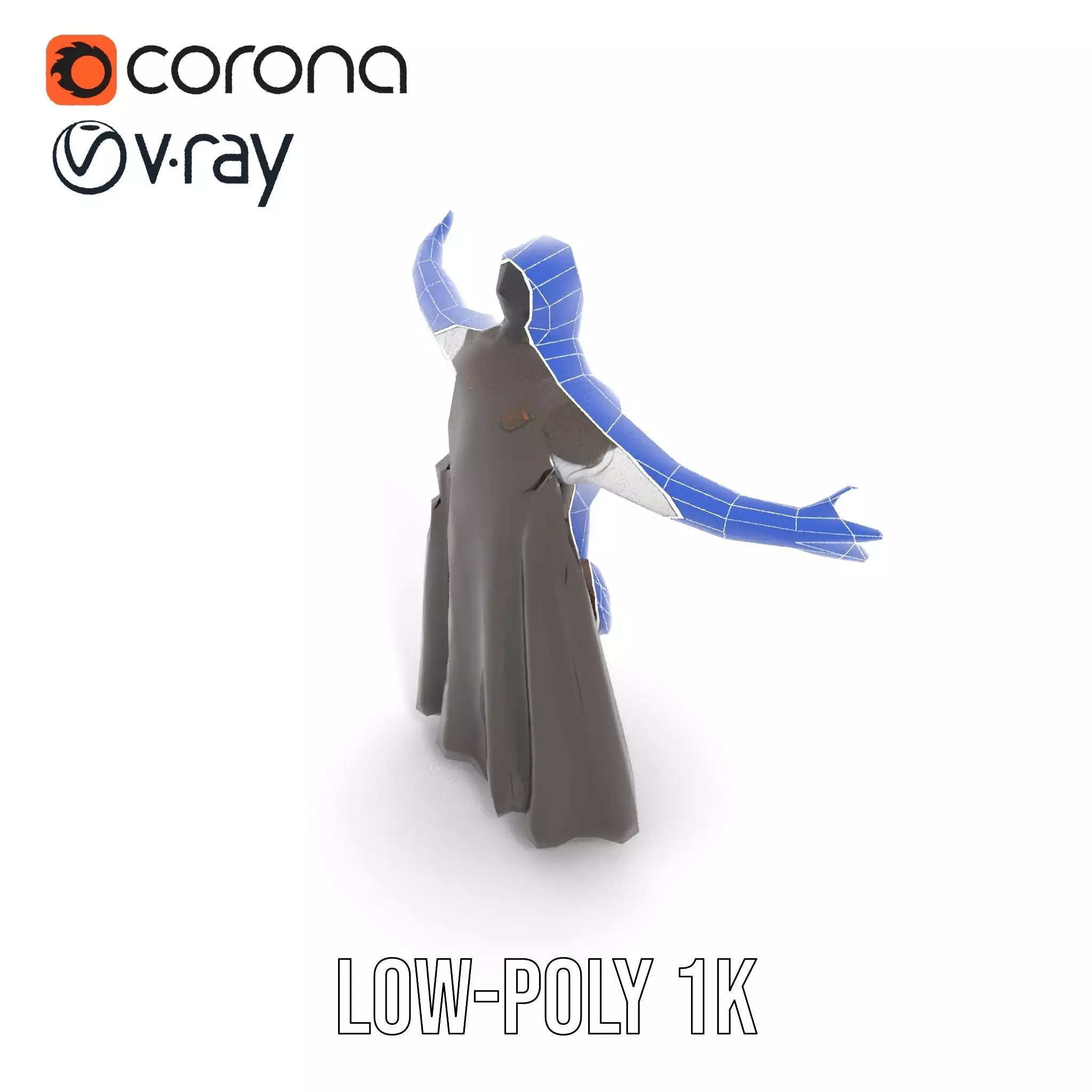 Medieval Warrior Attire model pack Low-poly 3D model_18