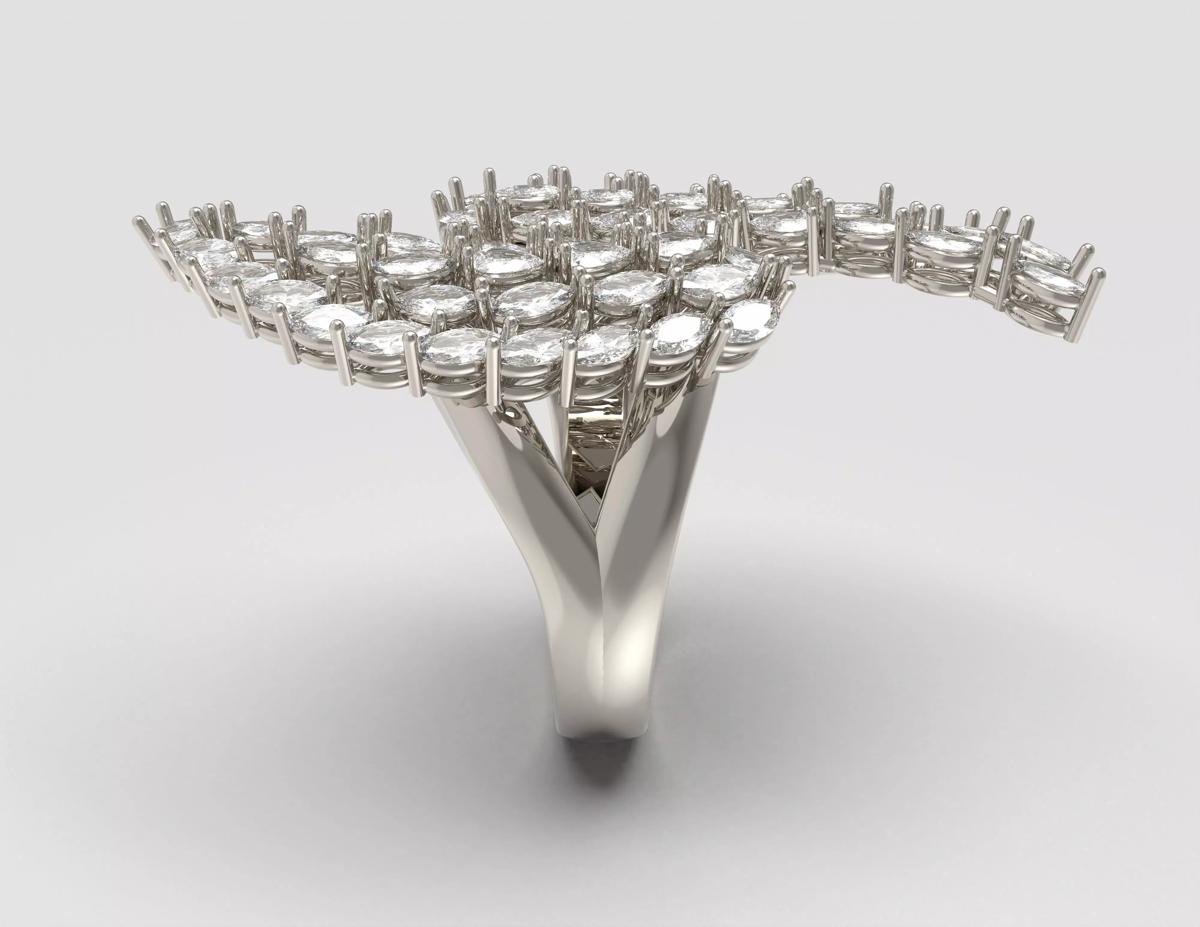 Aurelia Wing Ring 3D print model_12