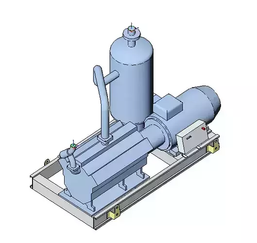 Refrigerant Compressor with oil separator