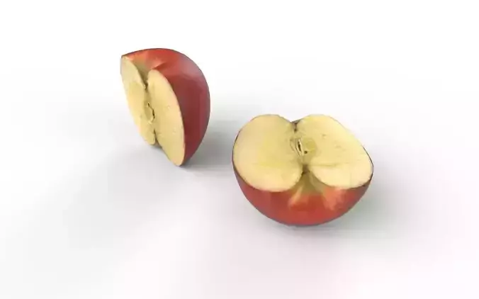 Apple M16 Low-poly 3D model 6
