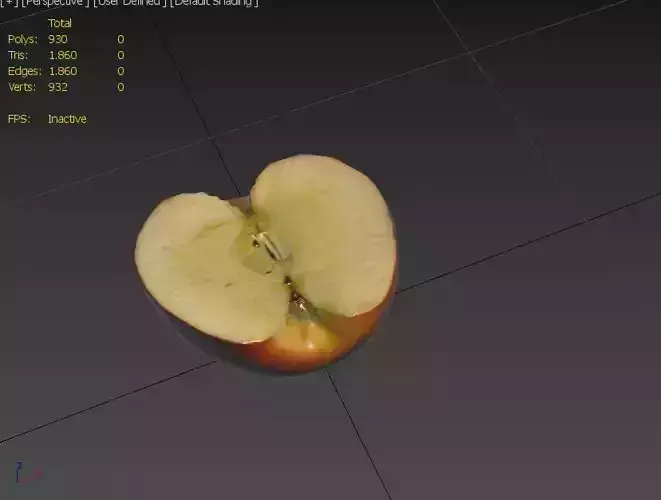 Apple M16 Low-poly 3D model 3