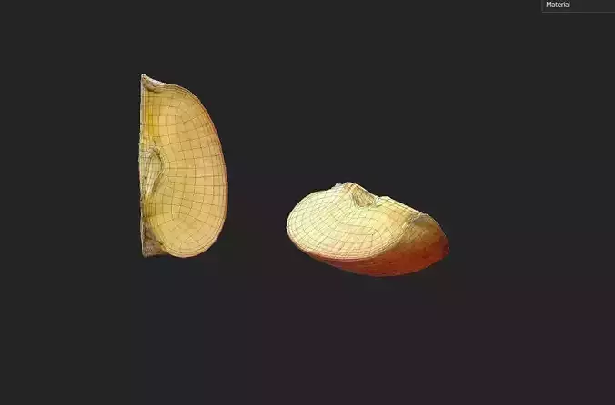 Apple M18 Low-poly 3D model 7