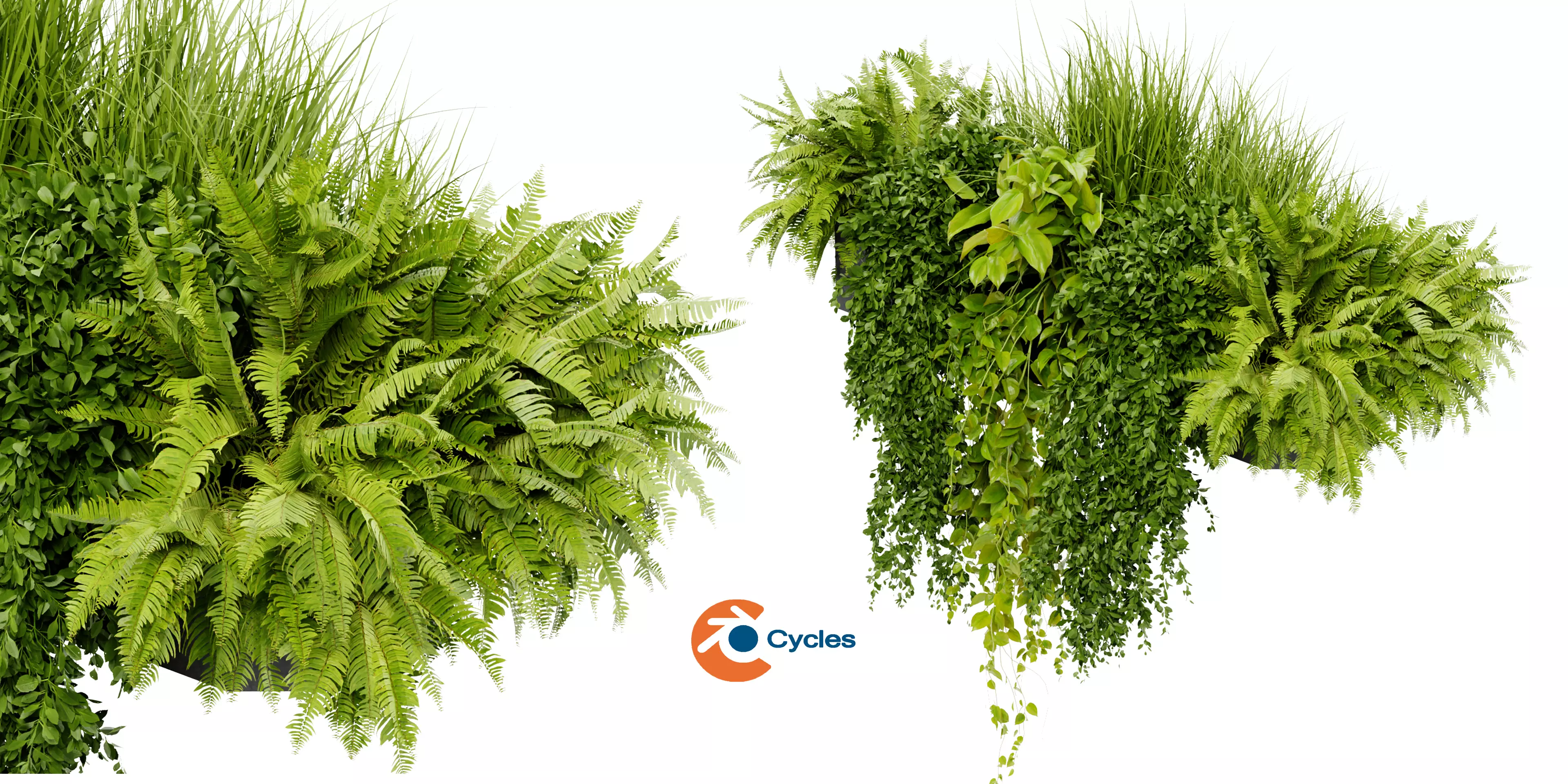 Collection plant vol 402 blender model Free 3D model_0