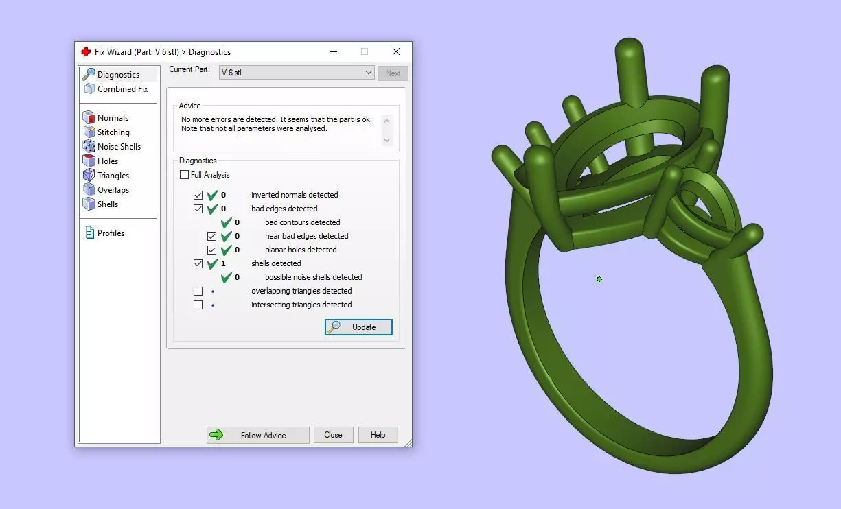 Gold N1582 3D print model_8