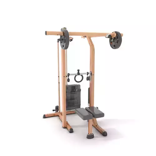 Copper Fitness Station model pack