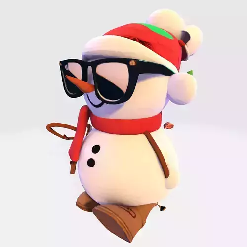 Cool Kid Snowman