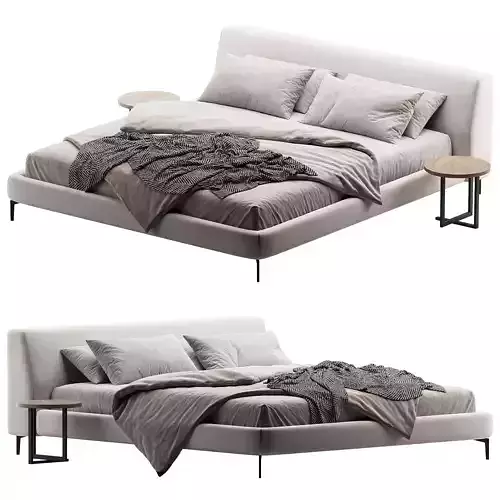 Meridiani LOUIS UP Bed
