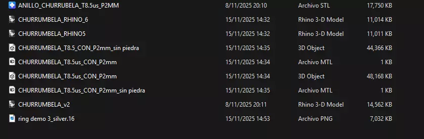 RING CHURRUMBELA 3D print model_2