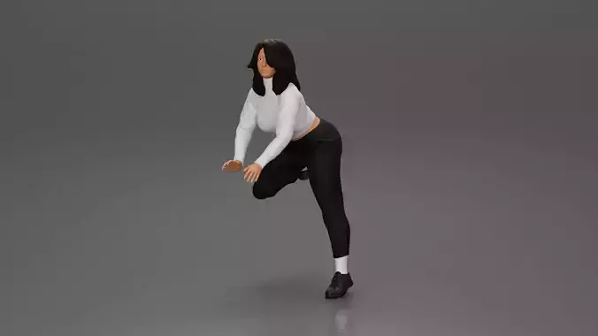 Woman in White Sweater and Black Pants Riding Motorcycle