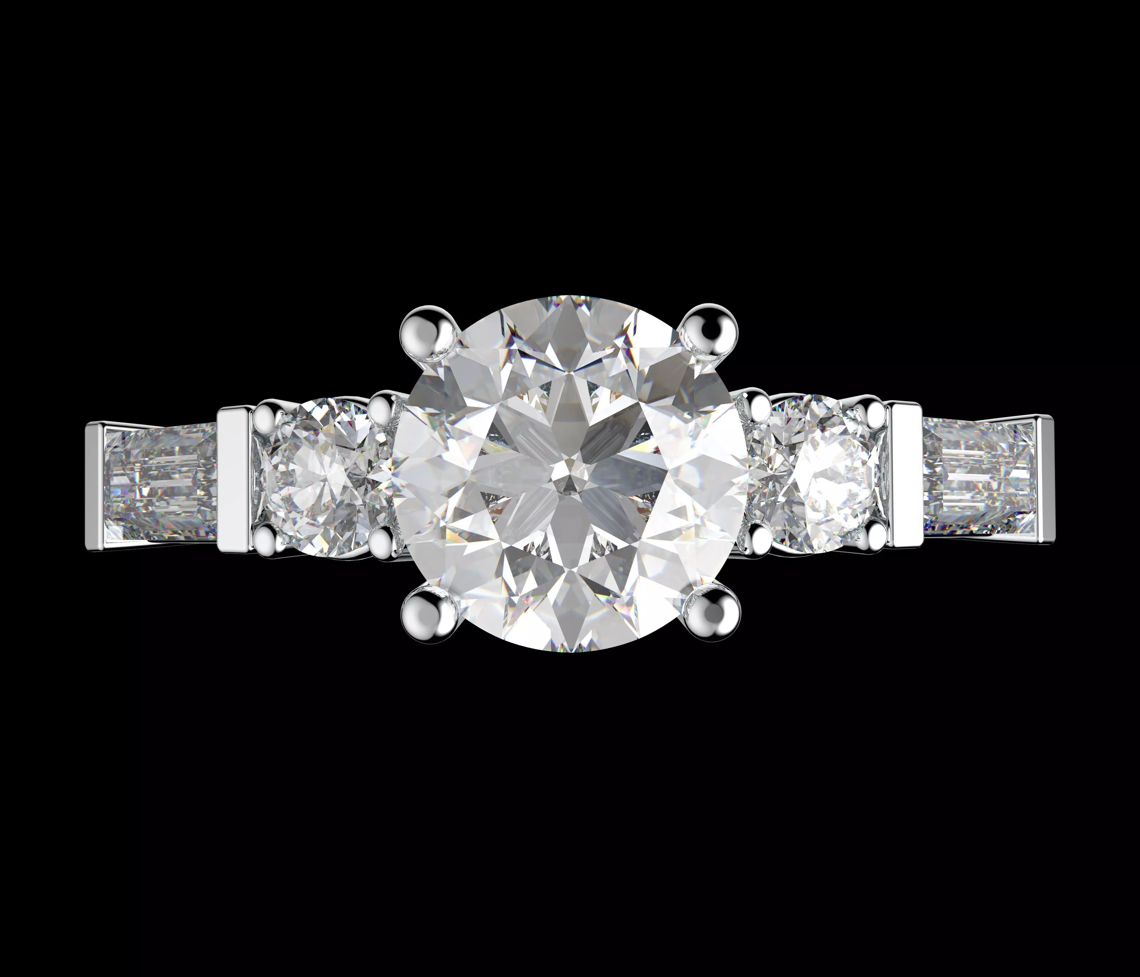 Gold N1583 3D print model_1