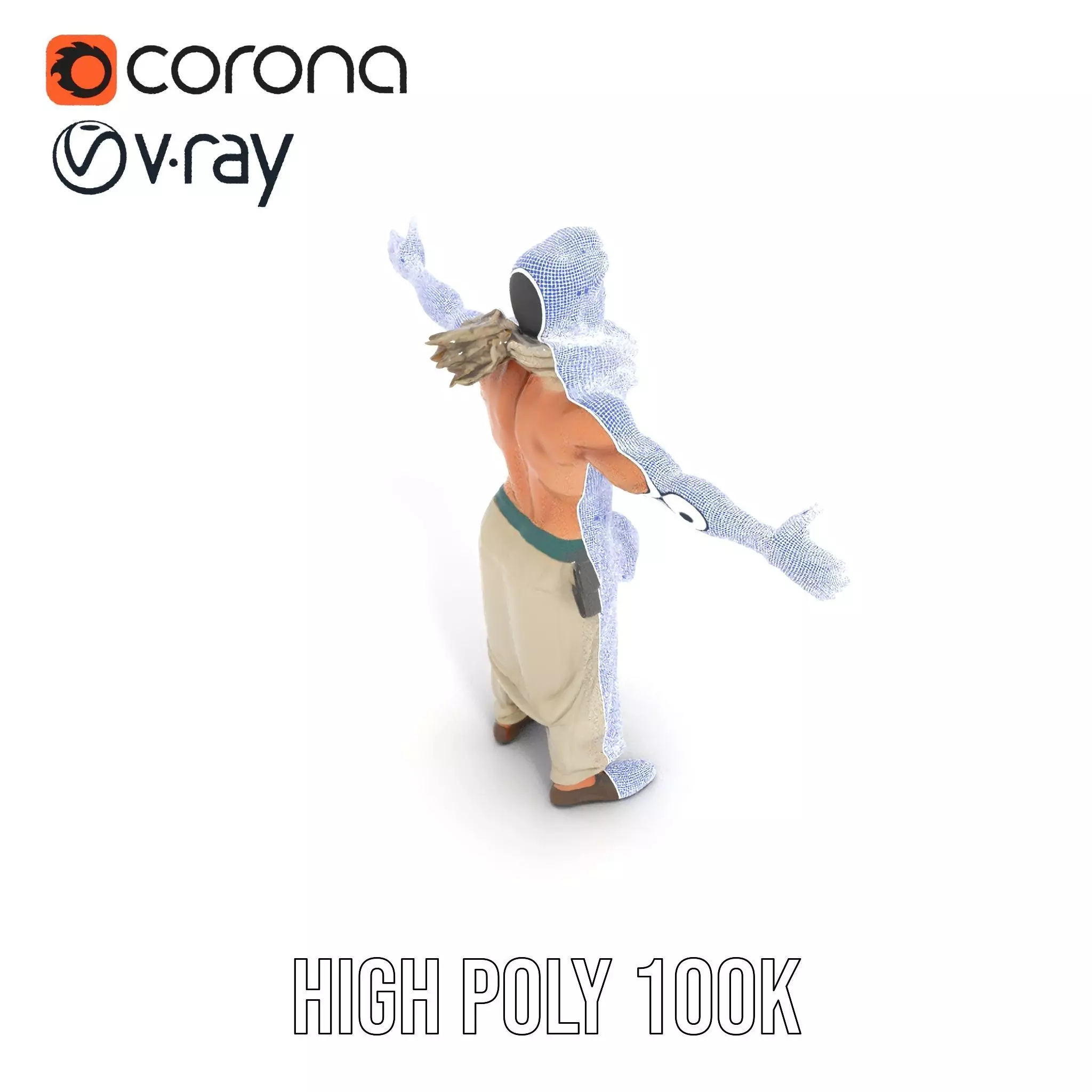 Desert Explorer model pack Low-poly 3D model_21