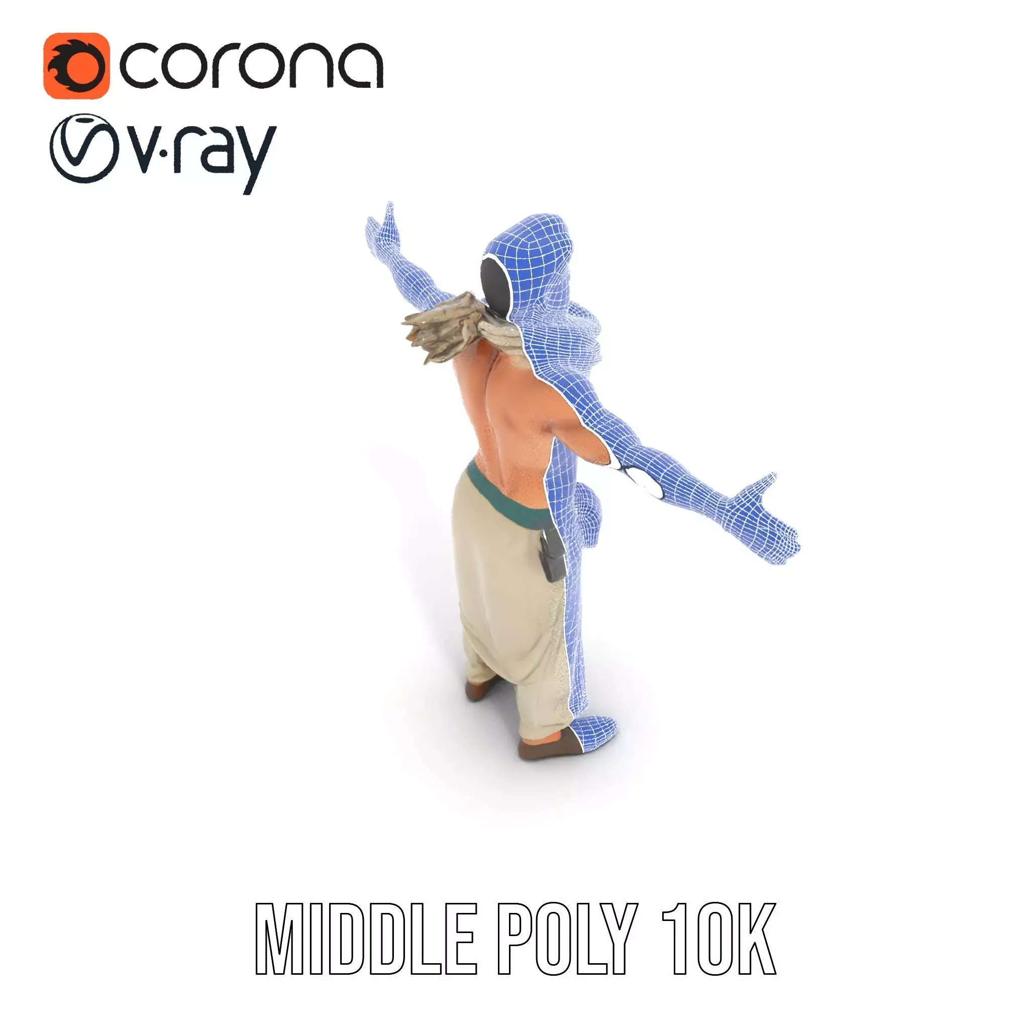 Desert Explorer model pack Low-poly 3D model_16