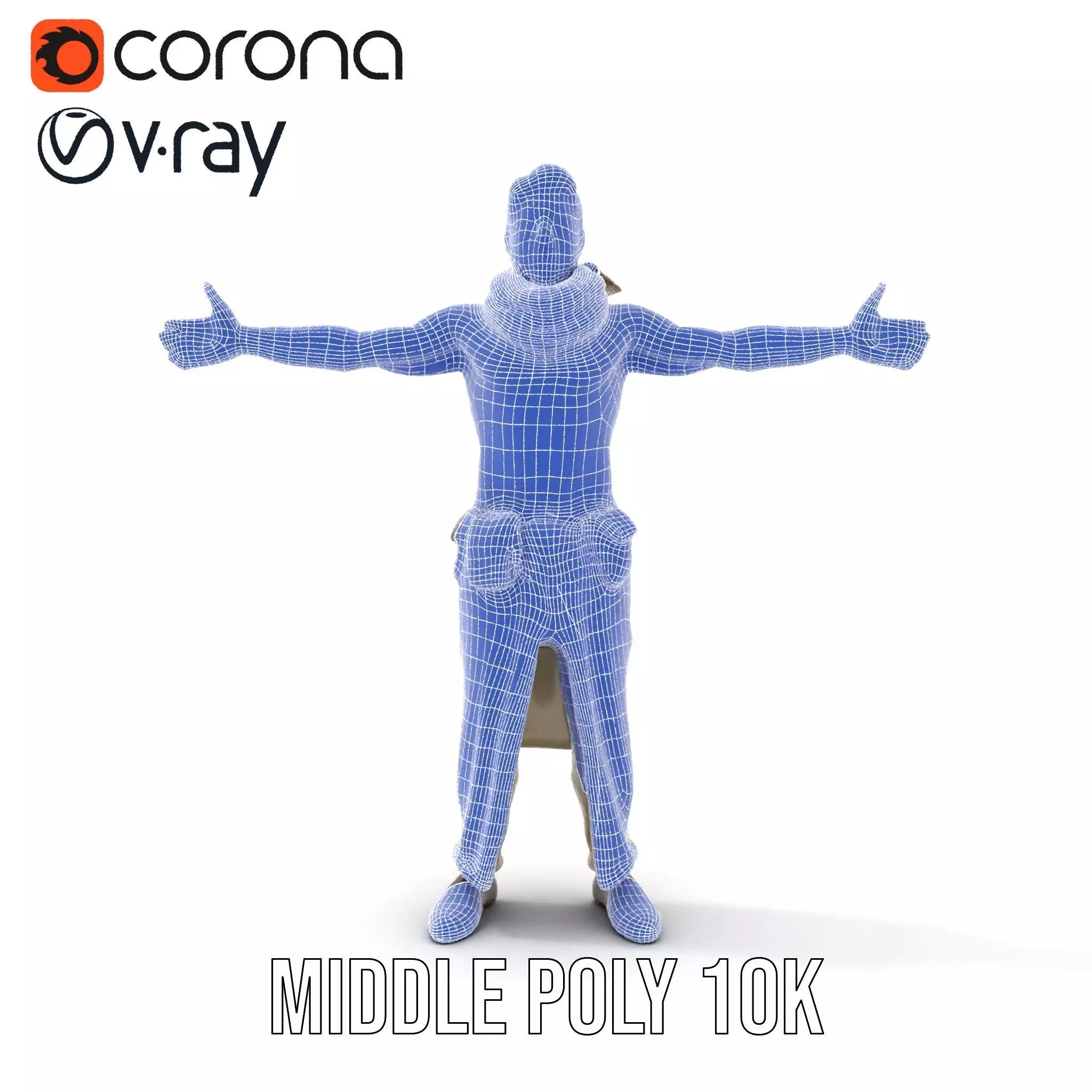 Desert Explorer model pack Low-poly 3D model_22