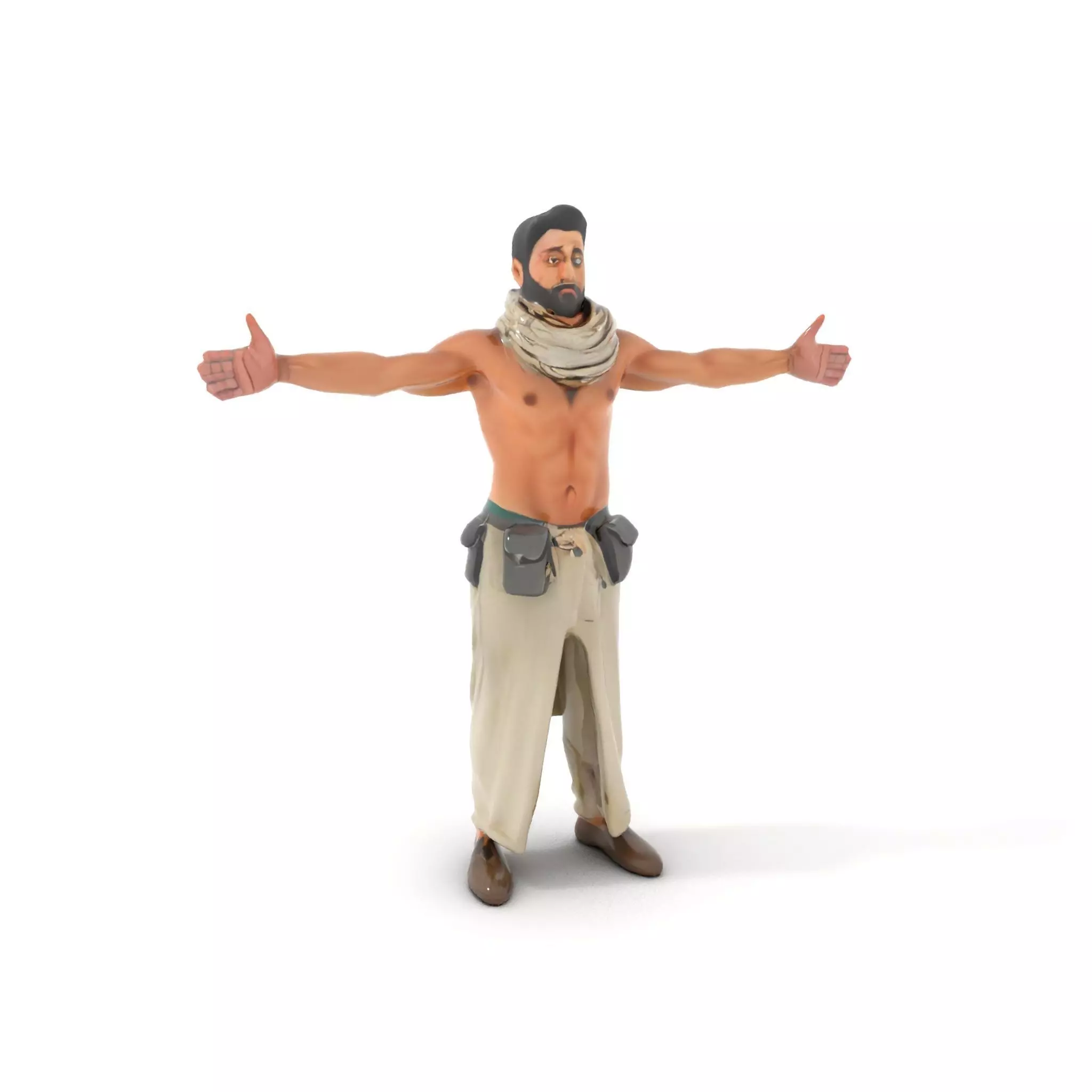 Desert Explorer model pack Low-poly 3D model_6