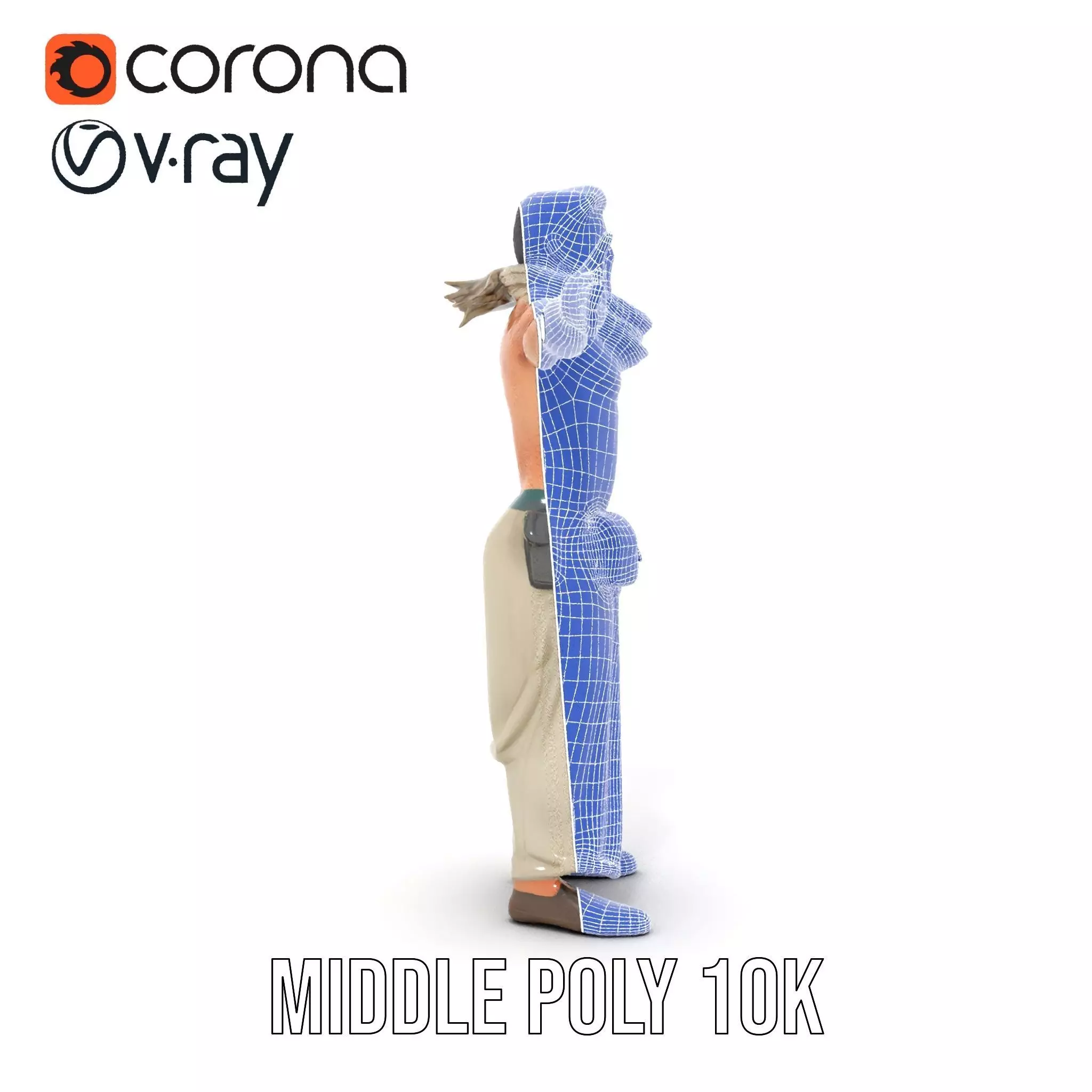 Desert Explorer model pack Low-poly 3D model_31