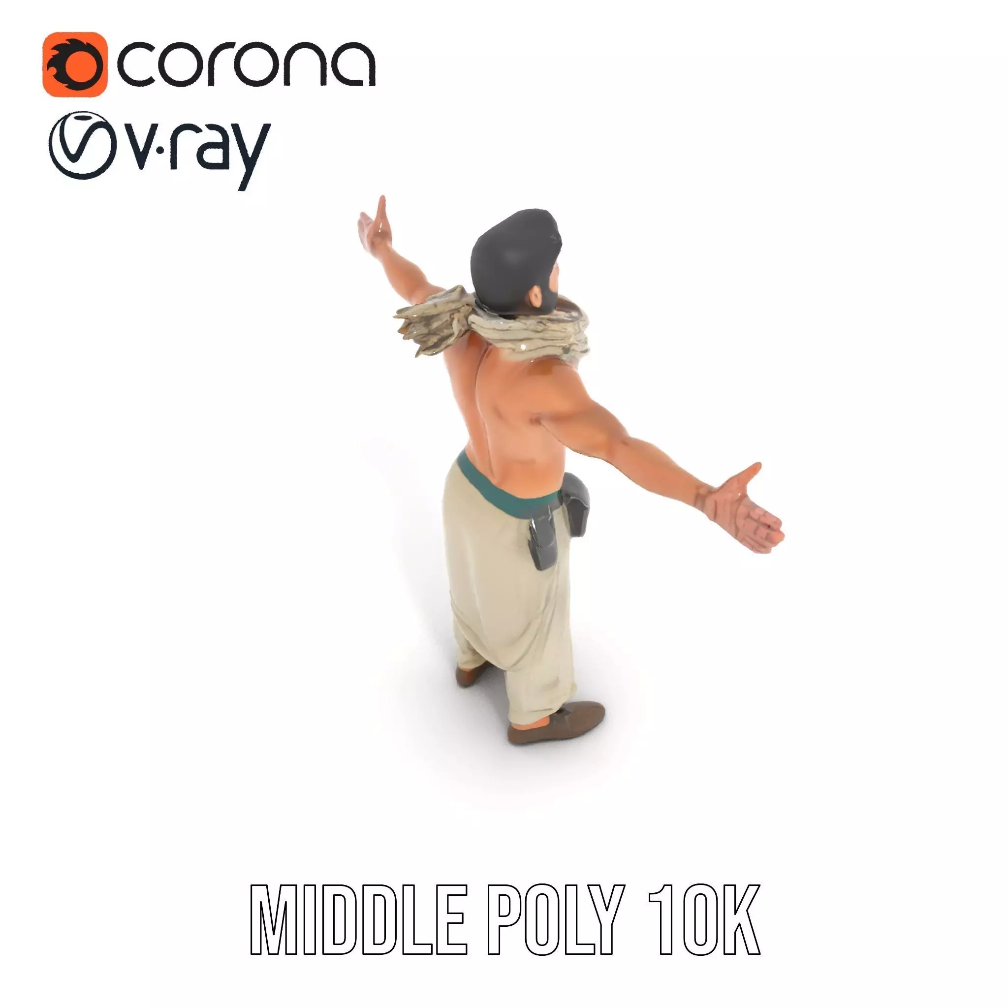 Desert Explorer model pack Low-poly 3D model_28