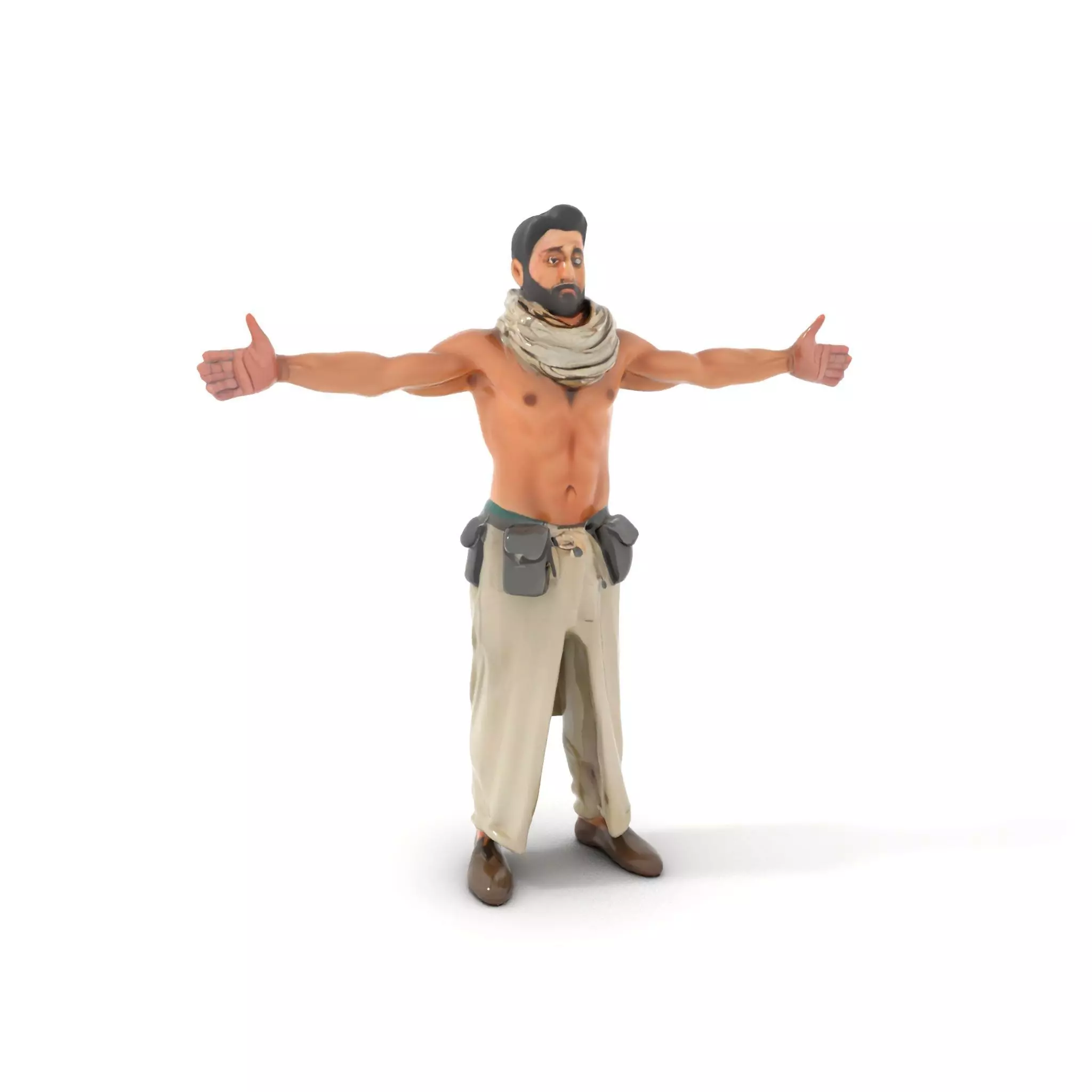 Desert Explorer model pack Low-poly 3D model_0