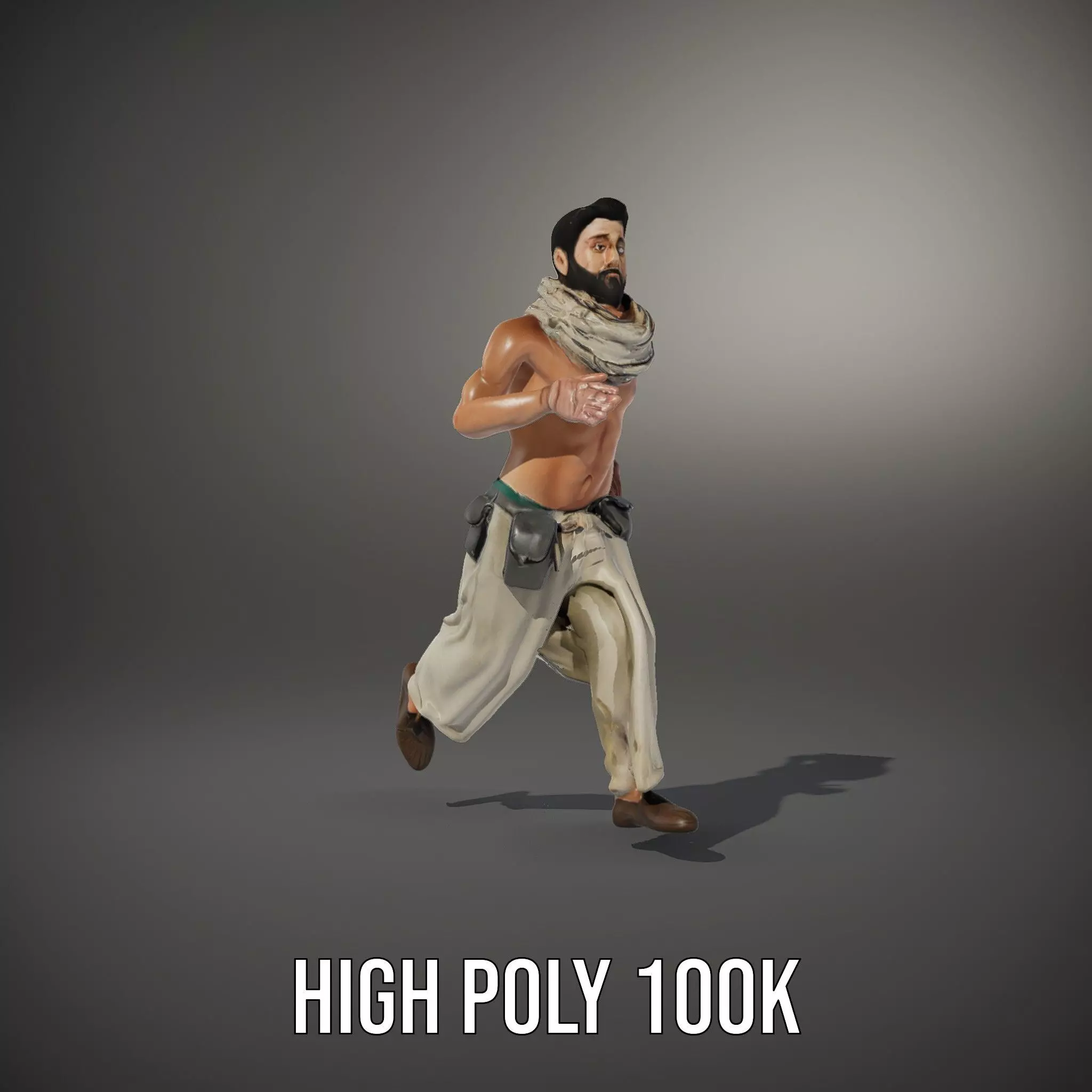 Desert Explorer model pack Low-poly 3D model_18